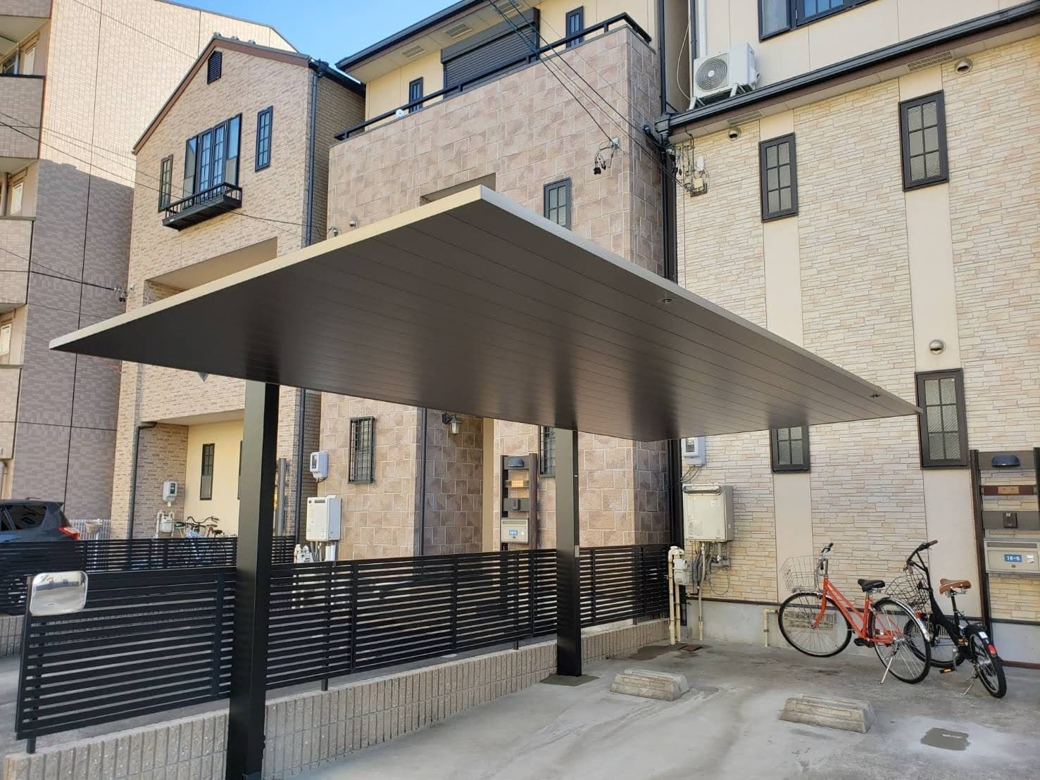 カーポート新設工事 | 名古屋市守山区のエクステリア工事ならイズ美