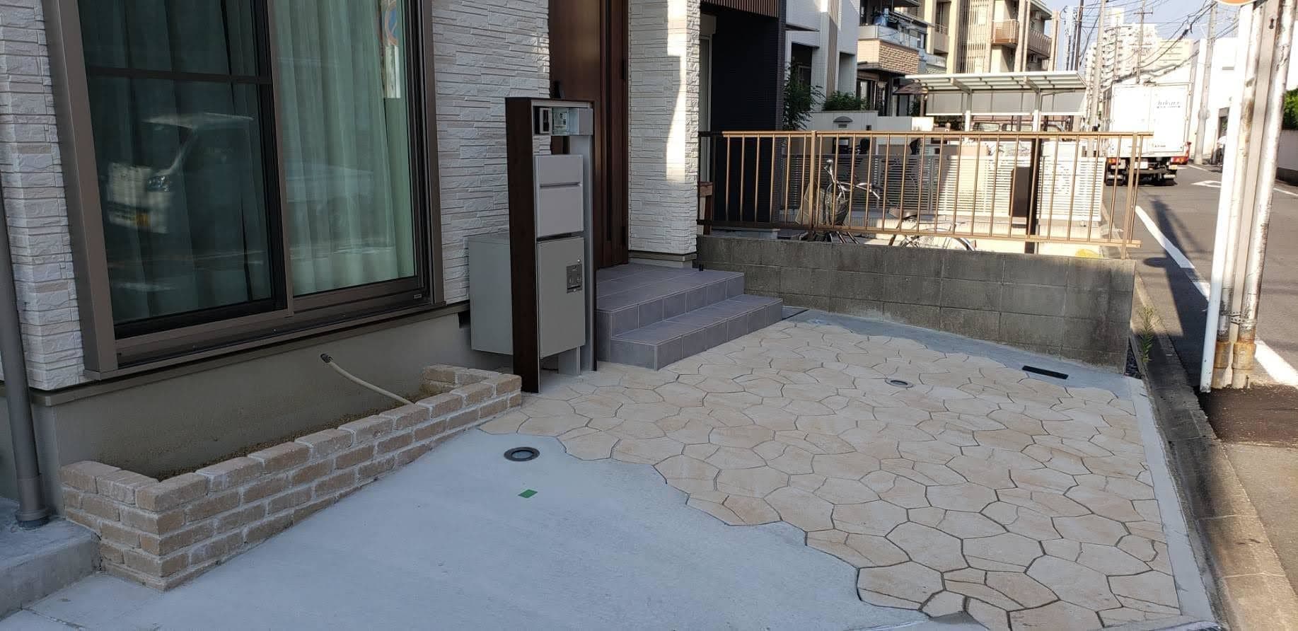 外構工事 | 名古屋市守山区のエクステリア工事ならイズ美