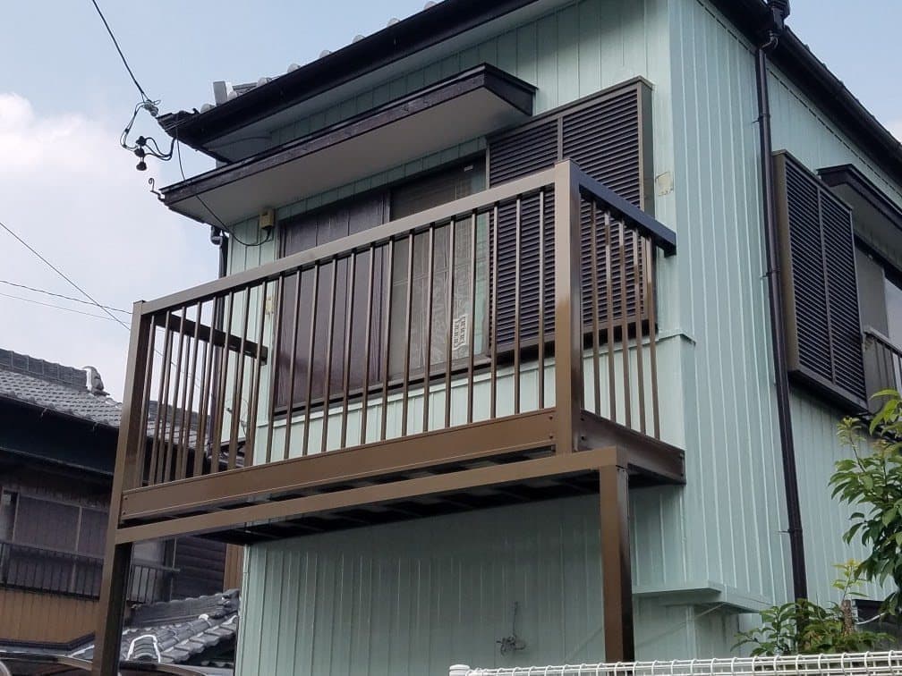 バルコニー取替工事 | 名古屋市守山区のエクステリア工事ならイズ美