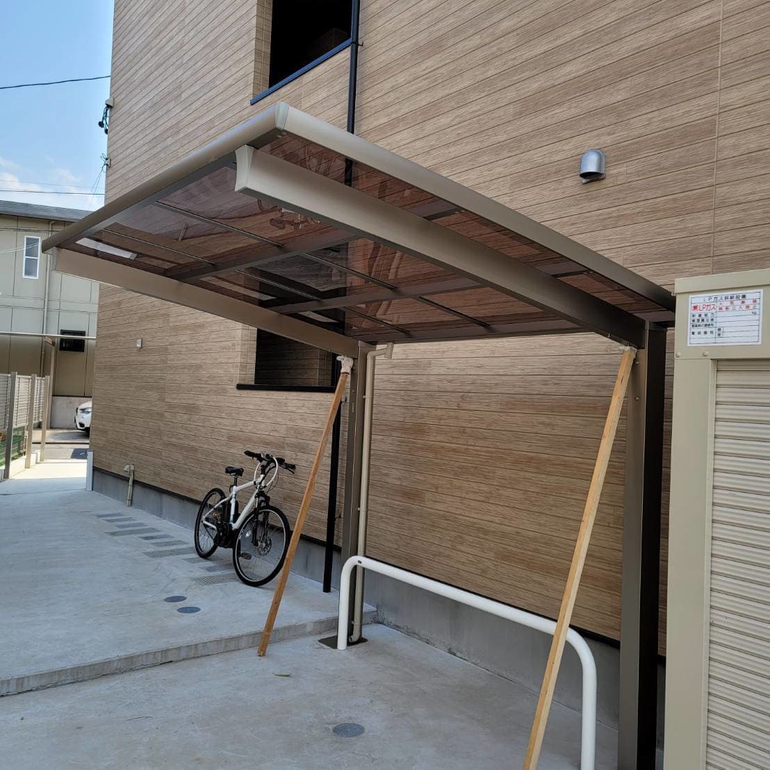 サイクルポート新設・取替え 名古屋市守山区 | 名古屋市守山区でエクステリア工事ならイズ美