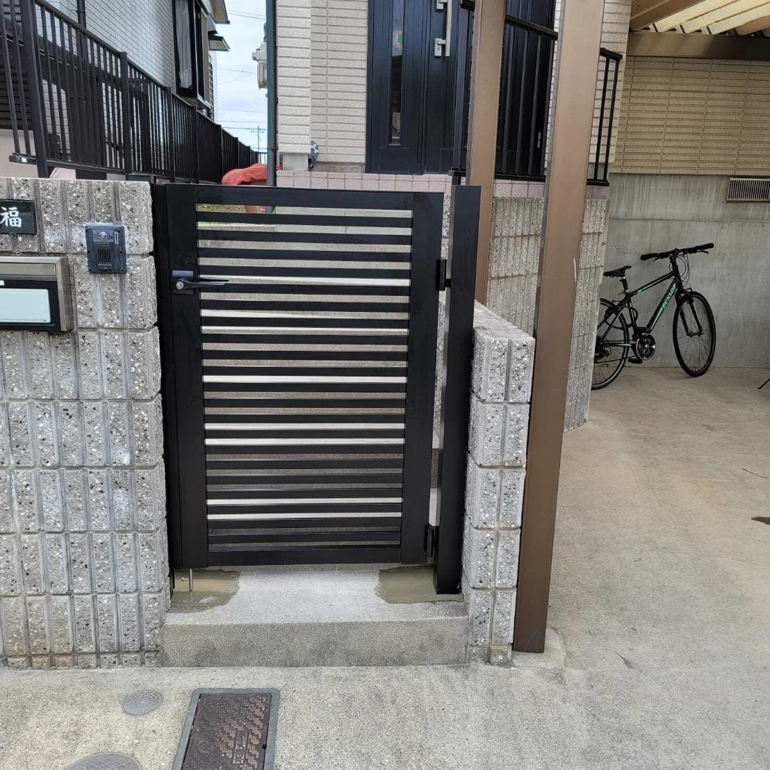 門扉新設・取替え 名古屋市守山区 | 名古屋市守山区でエクステリア工事ならイズ美