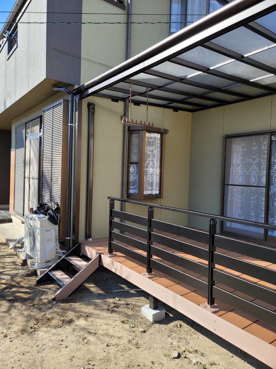 ウッドデッキ設置 | 名古屋市守山区のエクステリア工事ならイズ美