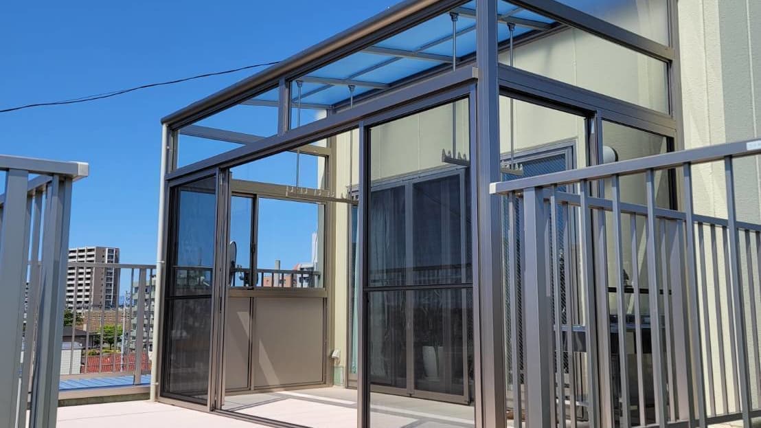 サンルーム新設 名古屋市守山区 | 名古屋市守山区でエクステリア工事ならイズ美