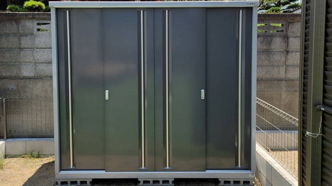 物置設置 名古屋市守山区 | 名古屋市守山区でエクステリア工事ならイズ美