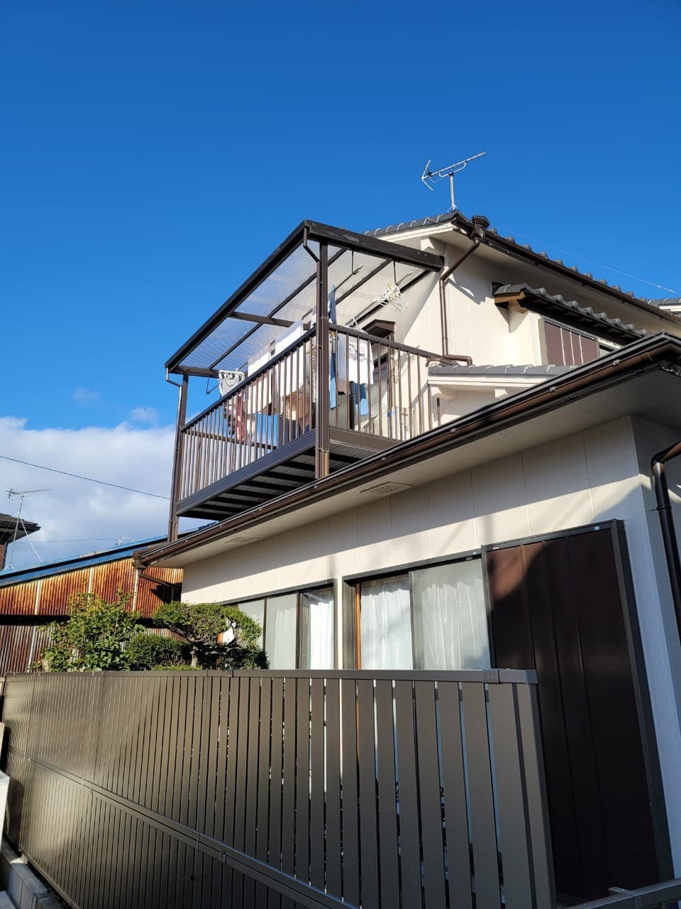 バルコニー設置 | 名古屋市守山区のエクステリア工事ならイズ美