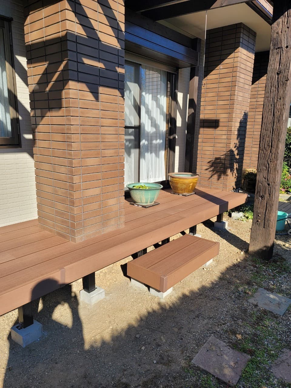 ウッドデッキ設置 | 名古屋市守山区のエクステリア工事ならイズ美