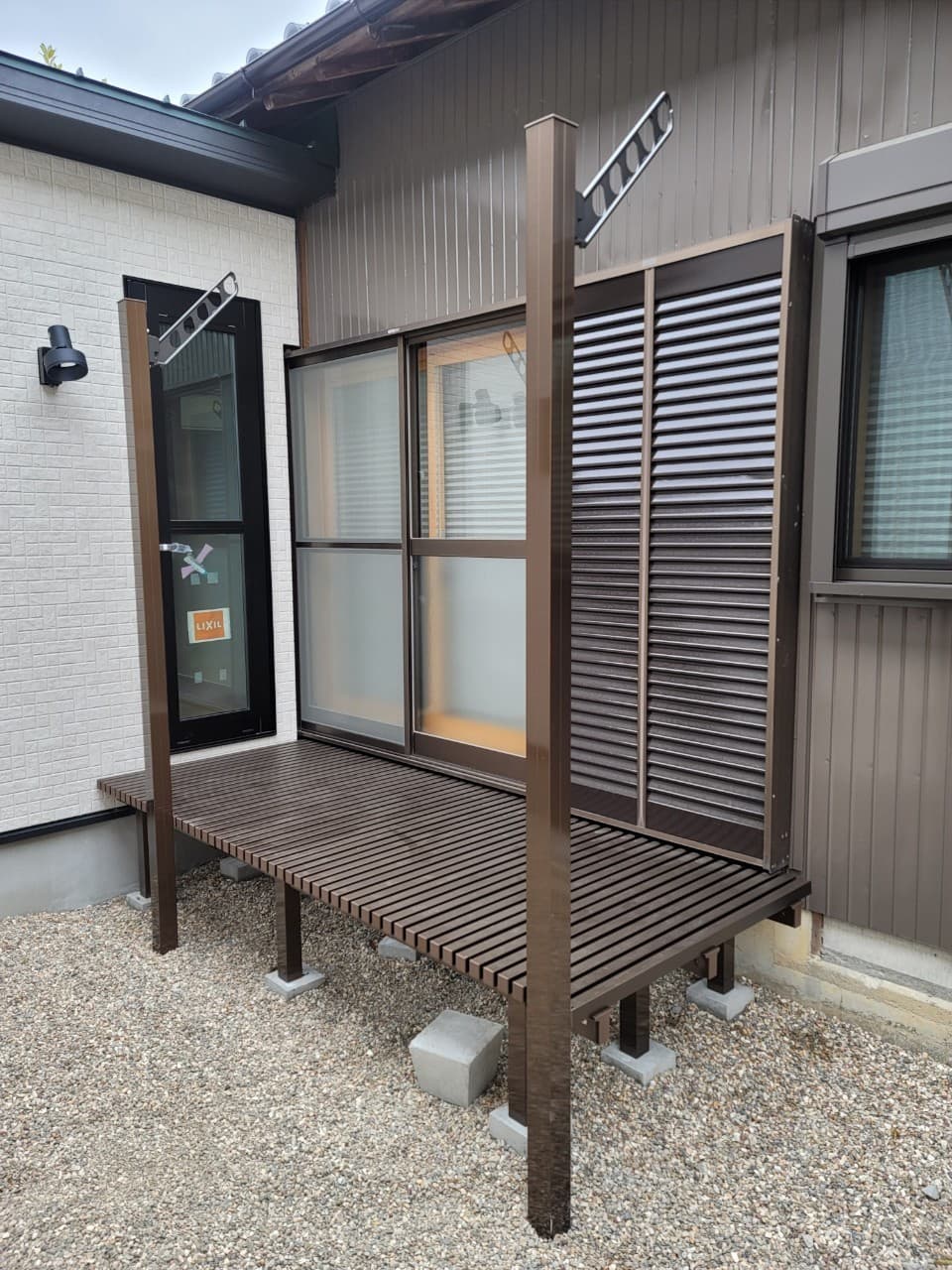 ウッドデッキ設置 | 名古屋市守山区のエクステリア工事ならイズ美