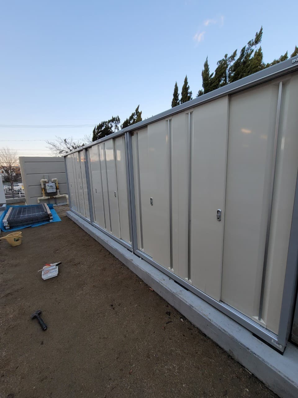 物置設置 | 名古屋市守山区のエクステリア工事ならイズ美